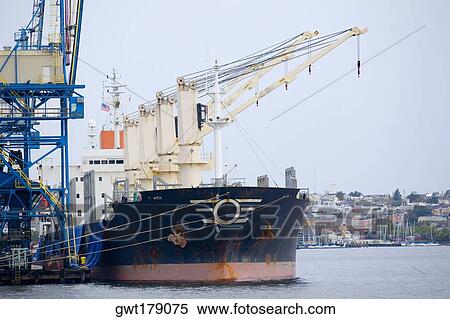 Industrial ship moored at a harbor, Inner Harbor, Baltimore, Maryland, USA View Large Photo Image Stock Photography - Industrial ship moored at a harbor, Inner Harbor, Baltimore, Maryland, USA. Fotosearch