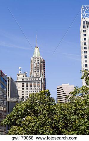 Skyscrapers in a city, Baltimore, Maryland, USA View Large Photo Image Stock Photo - Skyscrapers in a city, Baltimore, Maryland, USA. Fotosearch