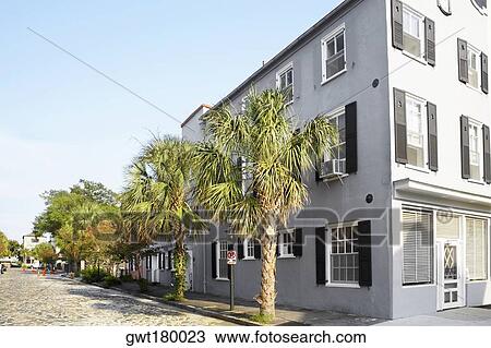 Low angle view of a building, Charleston, South Carolina, USA View Large Photo Image Stock Image - Low angle view of a building, Charleston, South Carolina, USA. Fotosearch