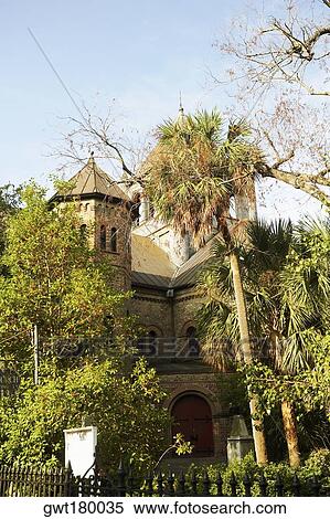 Low angle view of a building, Charleston, South Carolina, USA View Large Photo Image Stock Photography - Low angle view of a building, Charleston, South Carolina, USA. Fotosearch