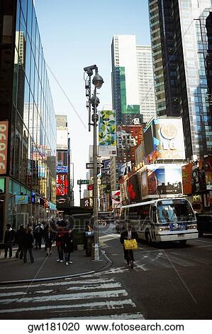 Buildings in a city, Times Square, Manhattan, New York City, New York State, USA View Large Photo Image Stock Image - Buildings in a city, Times Square, Manhattan, New York City, New York State, USA. Fotosearch