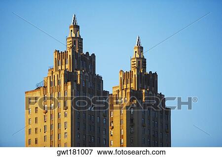 High section view of buildings, San Remo, New York City, New York State, USA View Large Photo Image Stock Photo - High section view of buildings, San Remo, New York City, New York State, USA. Fotosearch