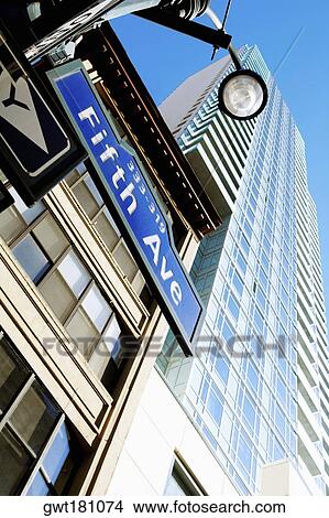 Low angle view of a building, Fifth Avenue, Manhattan, New York City, New York State, USA View Large Photo Image Picture - Low angle view of a building, Fifth Avenue, Manhattan, New York City, New York State, USA. Fotosearch