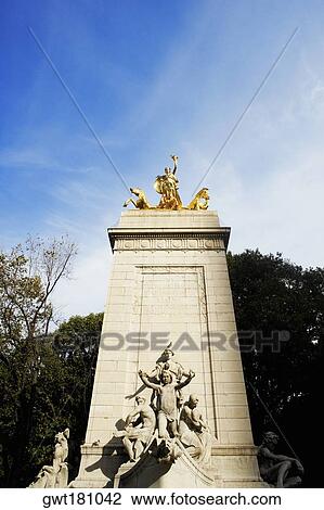 Low angle view of Maine monument, Merchant's Gate, Central Park, Manhattan, New York City, New York State, USA View Large Photo Image Stock Image - Low angle view of Maine monument, Merchant's Gate, Central Park, Manhattan, New York City, New York State, USA. Fotosearch
