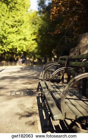 Bench in a park, Central Park, Manhattan, New York City, New York State, USA View Large Photo Image Stock Image - Bench in a park, Central Park, Manhattan, New York City, New York State, USA. Fotosearch