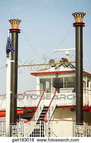 Column in front of a cabin of a cruise ship, Savannah, Georgia, USA View Large Photo Image Stock Photo - Column in front of a cabin of a cruise ship, Savannah, Georgia, USA. Fotosearch