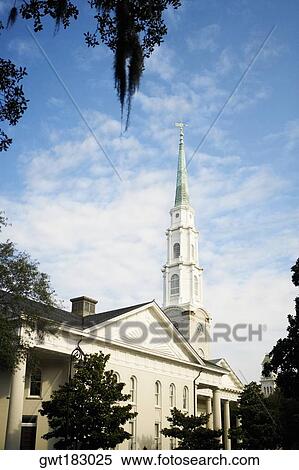 Low angle view of a church, Georgia, USA View Large Photo Image Stock Photography - Low angle view of a church, Georgia, USA. Fotosearch