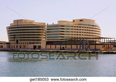 Buildings at the waterfront, World Trade Centre, Barcelona, Spain View Large Photo Image Stock Image - Buildings at the waterfront, World Trade Centre, Barcelona, Spain. Fotosearch