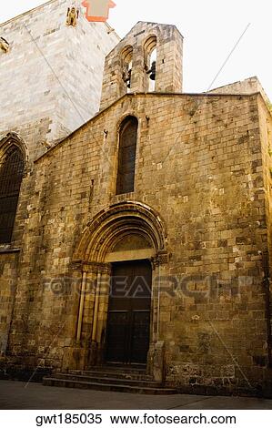 Facade of a building, Barcelona, Spain View Large Photo Image Stock Photography - Facade of a building, Barcelona, Spain. Fotosearch
