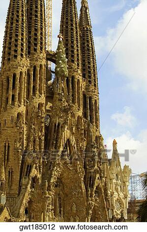 Facade of a church, Sagrada Familia, Barcelona, Spain View Large Photo Image Stock Image - Facade of a church, Sagrada Familia, Barcelona, Spain. Fotosearch