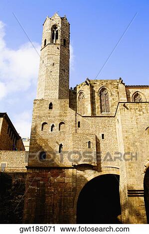 Low angle view of a building, Barcelona, Spain View Large Photo Image Stock Image - Low angle view of a building, Barcelona, Spain. Fotosearch