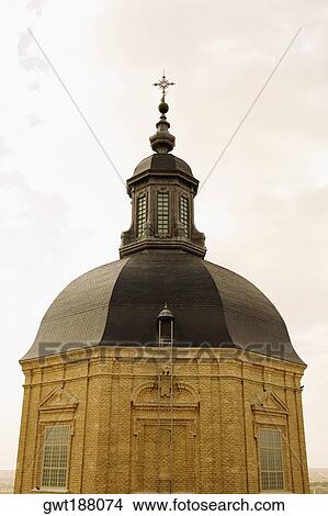 Picture - Low angle view of a church, Toledo, Spain. Fotosearch