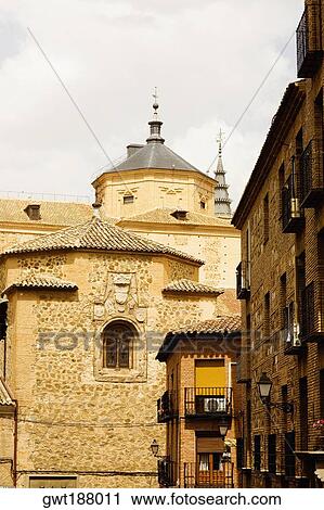 Low angle view of a church, Toledo, Spain View Large Photo Image Stock Image - Low angle view of a church, Toledo, Spain. Fotosearch