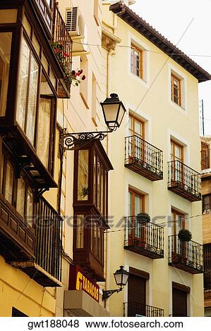 Low angle view of buildings, Toledo, Spain View Large Photo Image Stock Photo - Low angle view of buildings, Toledo, Spain. Fotosearch