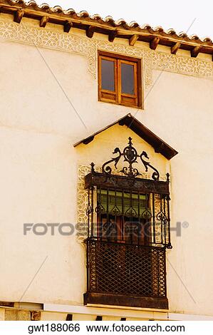 Stock Photograph - Low angle view of eaves of a building, Toledo, Spain. Fotosearch