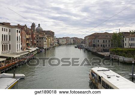 Buildings at the waterfront, Venice, Italy View Large Photo Image Stock Photo - Buildings at the waterfront, Venice, Italy. Fotosearch
