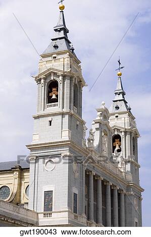 Low angle view of a cathedral, Royal Cathedral, Madrid, Spain View Large Photo Image Stock Image - Low angle view of a cathedral, Royal Cathedral, Madrid, Spain. Fotosearch