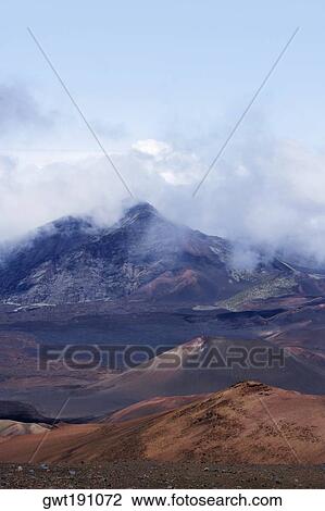 Clouds over mountains, Haleakala National Park, Maui, Hawaii Islands, USA View Large Photo Image Stock Image - Clouds over mountains, Haleakala National Park, Maui, Hawaii Islands, USA. Fotosearch