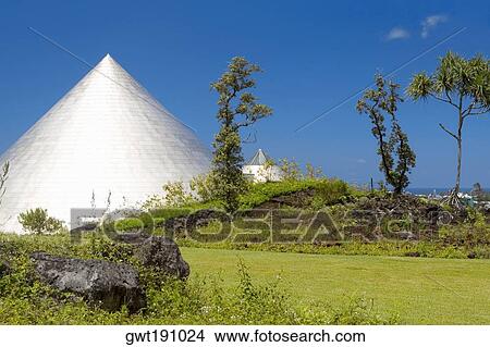 Pyramid in a field, Imiloa Astronomy Center of Hawaii, Hilo, Big Island, Hawaii Islands, USA View Large Photo Image Picture - Pyramid in a field, Imiloa Astronomy Center of Hawaii, Hilo, Big Island, Hawaii Islands, USA. Fotosearch