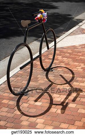 Sculpture of a bicycle, Honolulu, Oahu, Hawaii Islands, USA View Large Photo Image Stock Photography - Sculpture of a bicycle, Honolulu, Oahu, Hawaii Islands, USA. Fotosearch