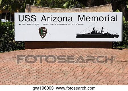 Information board in front of a tree, USS Arizona Memorial, Pearl Harbor, Honolulu, Oahu, Hawaii Islands, USA View Large Photo Image Stock Image - Information board in front of a tree, USS Arizona Memorial, Pearl Harbor, Honolulu, Oahu, Hawaii Islands, USA. Fotosearch