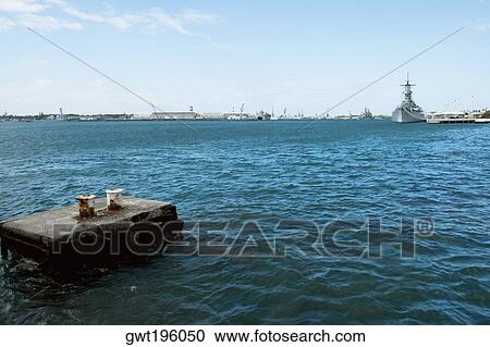 Memorial structure in the sea, USS Arizona Memorial, Pearl Harbor, Honolulu, Oahu, Hawaii Islands, USA View Large Photo Image Stock Image - Memorial structure in the sea, USS Arizona Memorial, Pearl Harbor, Honolulu, Oahu, Hawaii Islands, USA. Fotosearch
