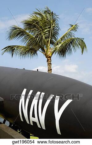 Missile sculpture in a park, Pearl Harbor, Honolulu, Oahu, Hawaii Islands, USA View Large Photo Image Picture - Missile sculpture in a park, Pearl Harbor, Honolulu, Oahu, Hawaii Islands, USA. Fotosearch