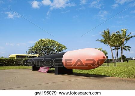 Missile sculpture in a park, Pearl Harbor, Honolulu, Oahu, Hawaii Islands, USA View Large Photo Image Stock Photo - Missile sculpture in a park, Pearl Harbor, Honolulu, Oahu, Hawaii Islands, USA. Fotosearch