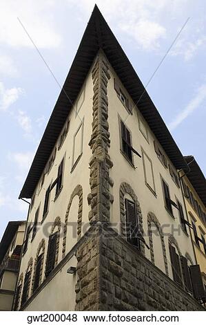 Low angle view of a building, Florence, Italy View Large Photo Image Stock Photo - Low angle view of a building, Florence, Italy. Fotosearch