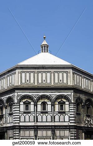 Low angle view of a building, Florence, Tuscany, Italy View Large Photo Image Stock Photo - Low angle view of a building, Florence, Tuscany, Italy. Fotosearch