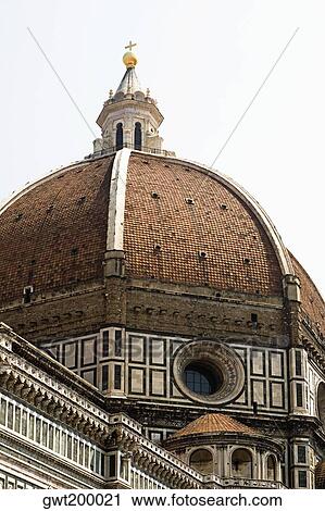 Low angle view of a cathedral, Duomo Santa Maria Del Fiore, Florence, Tuscany, Italy View Large Photo Image Stock Image - Low angle view of a cathedral, Duomo Santa Maria Del Fiore, Florence, Tuscany, Italy. Fotosearch