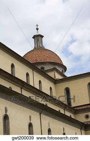Low angle view of a church, Duomo Santa Maria Del Fiore, Florence, Italy View Large Photo Image Stock Photo - Low angle view of a church, Duomo Santa Maria Del Fiore, Florence, Italy. Fotosearch