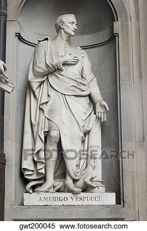 Low angle view of a statue, Amerigo Vespucci, Florence, Italy View Large Photo Image Stock Photography - Low angle view of a statue, Amerigo Vespucci, Florence, Italy. Fotosearch