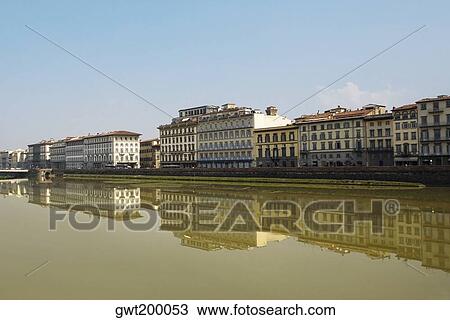 River in front of buildings, Arno River, Florence, Tuscany, Italy View Large Photo Image Stock Image - River in front of buildings, Arno River, Florence, Tuscany, Italy. Fotosearch