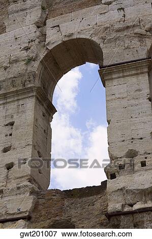 Low angle view of a triumphal arch, Rome, Italy View Large Photo Image Stock Photo - Low angle view of a triumphal arch, Rome, Italy. Fotosearch