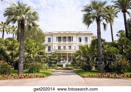 Picture - Facade of a building, Nice, France. Fotosearch