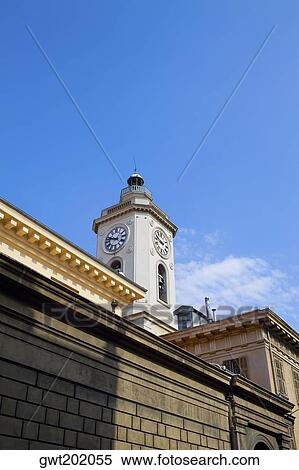 Low angle view of a clock tower, Nice, France View Large Photo Image Stock Photography - Low angle view of a clock tower, Nice, France. Fotosearch