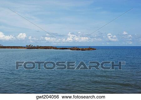 Panoramic view of the sea, San Andres, Providencia y Santa Catalina, San Andres y Providencia Department, Colombia View Large Photo Image Stock Photograph - Panoramic view of the sea, San Andres, Providencia y Santa Catalina, San Andres y Providencia Department, Colombia. Fotosearch