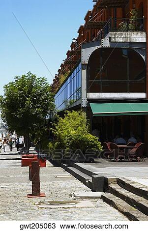 Building at the roadside, Puerto Madero, Buenos Aires, Argentina View Large Photo Image Stock Image - Building at the roadside, Puerto Madero, Buenos Aires, Argentina. Fotosearch