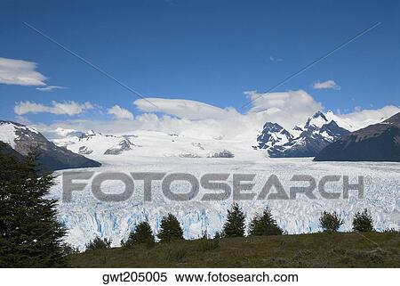 High angle view of a glacier, Moreno Glacier, Argentine Glaciers National Park, Lake Argentino, El Calafate, Patagonia, Argentina View Large Photo Image Stock Photography - High angle view of a glacier, Moreno Glacier, Argentine Glaciers National Park, Lake Argentino, El Calafate, Patagonia, Argentina. Fotosearch