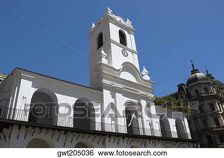Low angle view of a building, Cabildo, Plaza De Mayo, Buenos Aires, Argentina View Large Photo Image Stock Photograph - Low angle view of a building, Cabildo, Plaza De Mayo, Buenos Aires, Argentina. Fotosearch