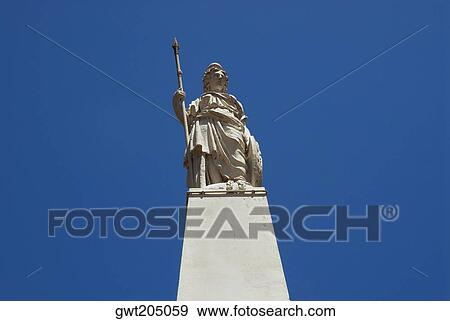 Low angle view of a statue on a monument, Piramide De Mayo, Plaza De Mayo, Barrio De Monserrat, Buenos Aires, Argentina View Large Photo Image Stock Photo - Low angle view of a statue on a monument, Piramide De Mayo, Plaza De Mayo, Barrio De Monserrat, Buenos Aires, Argentina. Fotosearch