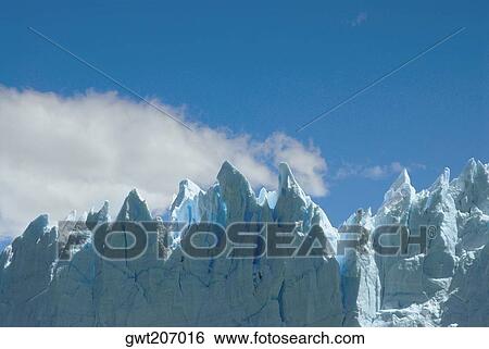 Low angle view of glaciers, Moreno Glacier, Argentine Glaciers National Park, Lake Argentino, El Calafate, Patagonia, Argentina View Large Photo Image Stock Photograph - Low angle view of glaciers, Moreno Glacier, Argentine Glaciers National Park, Lake Argentino, El Calafate, Patagonia, Argentina. Fotosearch