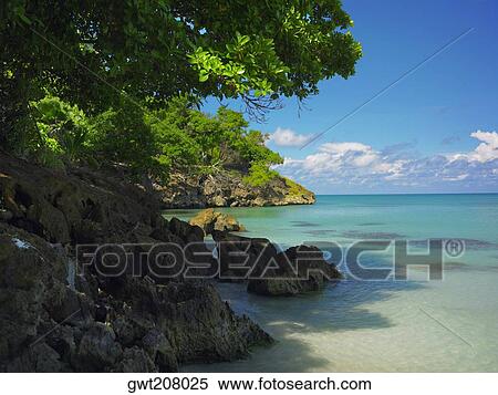 Rocks on the coast, Providencia, Providencia y Santa Catalina, San Andres y Providencia Department, Colombia View Large Photo Image Stock Photography - Rocks on the coast, Providencia, Providencia y Santa Catalina, San Andres y Providencia Department, Colombia. Fotosearch