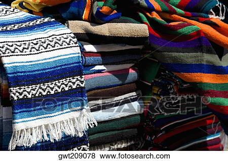 Carpets in a store, Market 28, Cancun, Mexico View Large Photo Image Stock Photo - Carpets in a store, Market 28, Cancun, Mexico. Fotosearch