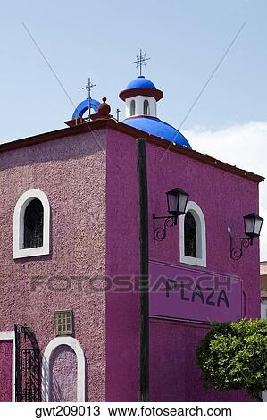 Low angle view of a building, Cancun, Mexico View Large Photo Image Stock Image - Low angle view of a building, Cancun, Mexico. Fotosearch