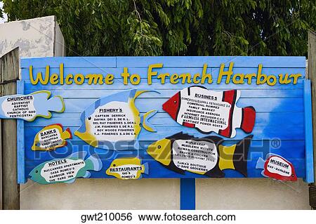 Close-up of an information board, French Harbour, Rotan, Bay Islands, Honduras View Large Photo Image Stock Photograph - Close-up of an information board, French Harbour, Rotan, Bay Islands, Honduras. Fotosearch