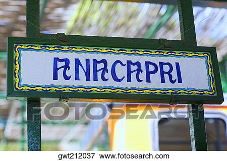 Close-up of an information board, AnaCapri, Capri, Campania, Italy View Large Photo Image Stock Photo - Close-up of an information board, AnaCapri, Capri, Campania, Italy. Fotosearch