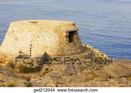 Stone structure at the coast, Capri, Campania, Italy View Large Photo Image Picture - Stone structure at the coast, Capri, Campania, Italy. Fotosearch