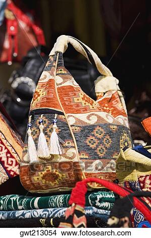 Decorative bags displayed for sale, Ephesus, Turkey View Large Photo Image Picture - Decorative bags displayed for sale, Ephesus, Turkey. Fotosearch